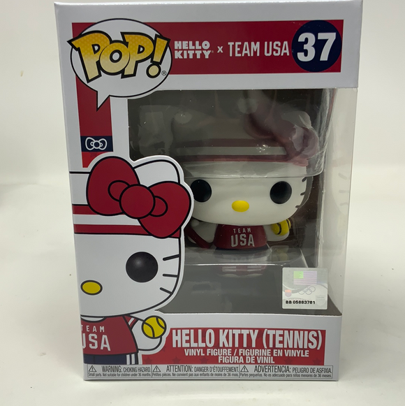 Funko Pop Hello Kitty Olympics Team USA Hello Kitty Tennis #37