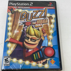PS2 Buzz! The Mega Quiz (Sealed)