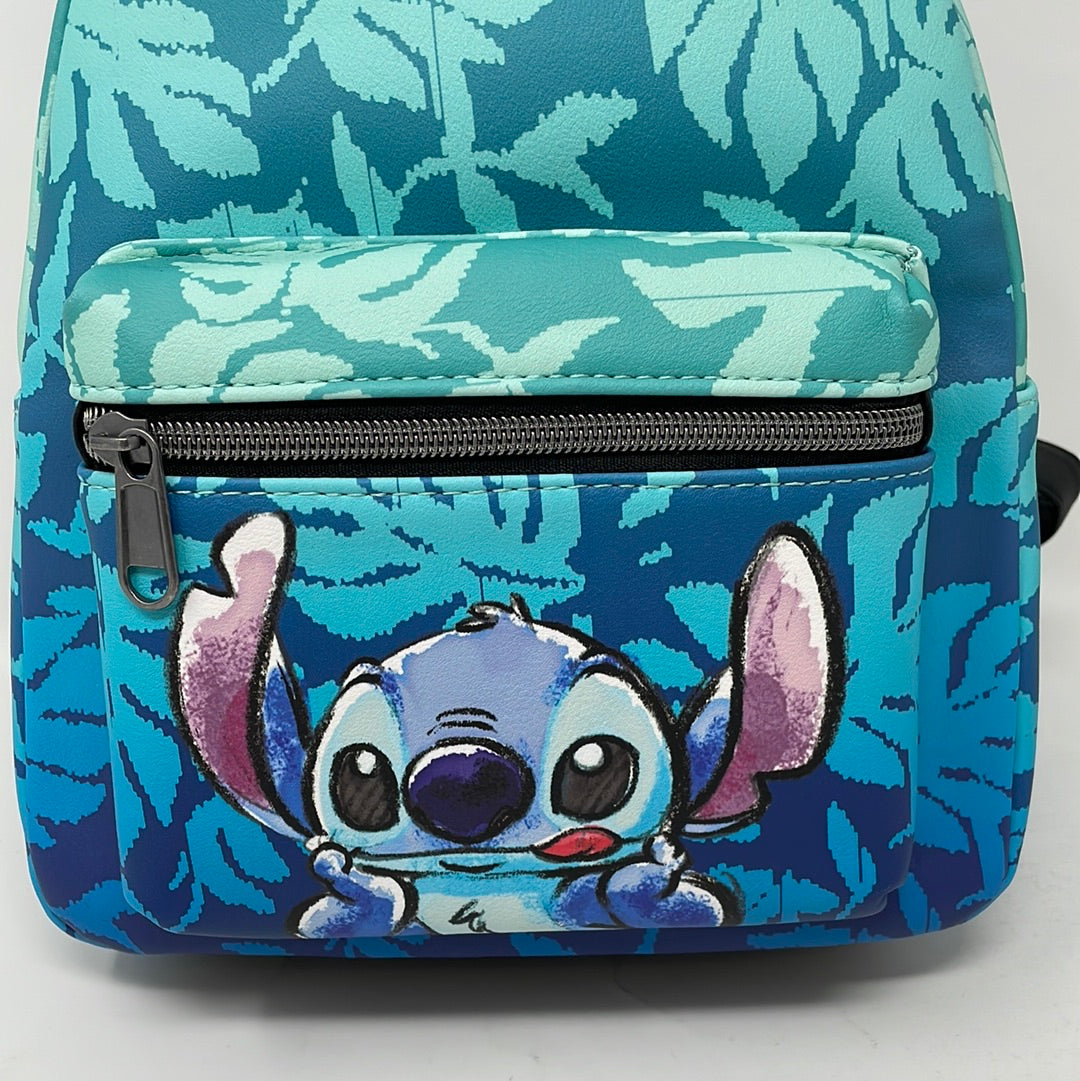 Loungefly Stitch Leaves buy Mini Backpack