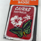 Perfect Souvenirs Embroidered Badge Cairns Australia