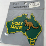 G’Day Mate Kangaroo Australia Patch