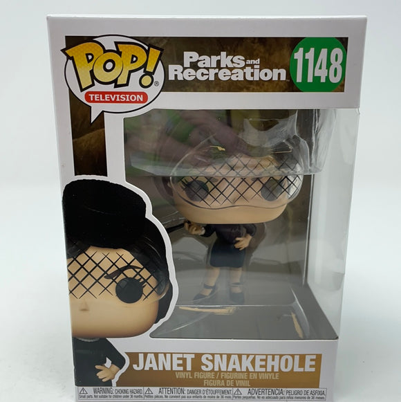 Funko Pop Parks and Recreation Janet Snakehole 1148