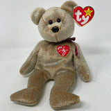 TY Beanie Baby 1999 Signature Bear Plush Collectible Toy with Tags Red Heart