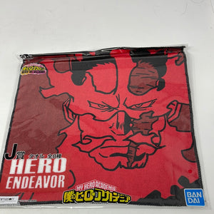 My Hero Academia Hero Vs Villans Ichiban Kuji Towel Endeavor