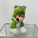 World of Nintendo Super Mario 3D World 2.5" Figure Cat Luigi Jakks