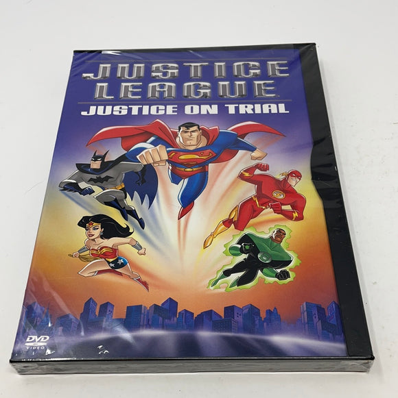 DVD Justice League Justice On Trial (Sealed)