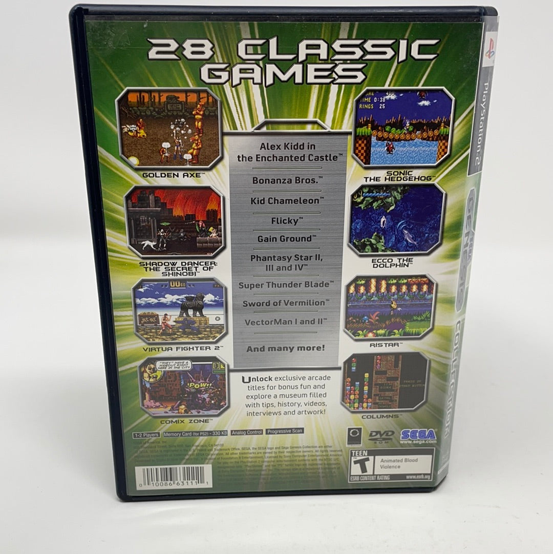 PS2 Sega Genesis Collection – shophobbymall