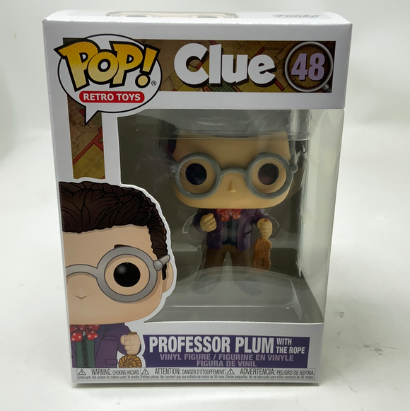 Funko Pop Retro Toy Clue Professor Plum #48