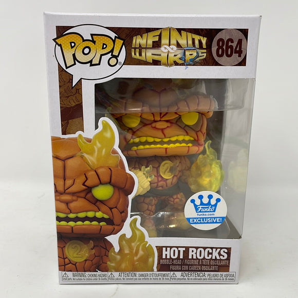 Funko Pop! Marvel Infinity Warps Funko.com Exclusive Hot Rocks 864