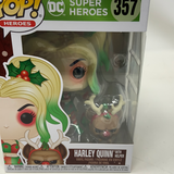 Funko Pop Heroes DC Super Heroes Harley Quinn with Helper Holiday 357