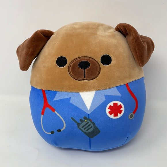 RARE Squishmallow Daryl The Dog First Responder” Heroes Edition KellyToy