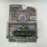 Greenlight Collectibles Series 1 1:64 Battalion 64 1952 M4 Sherman Tank U.S. Army Korean War