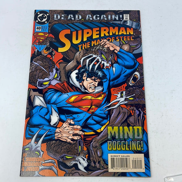 DC Comics Superman The Man Of Steel #40 January 1995 1
