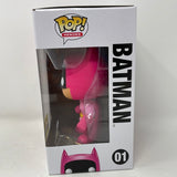 Funko Pop! Heroes DC Comics Super Heroes Pink Batman Entertainment Earth Exclusive 01