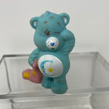 Vintage Care Bears Bedtime Bear with Blanket PVC Figure 1984 Miniature Mini