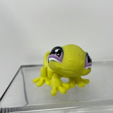 LPS Littlest Pet Shop Yellow Lizard Purple Tear Drop Eyes
