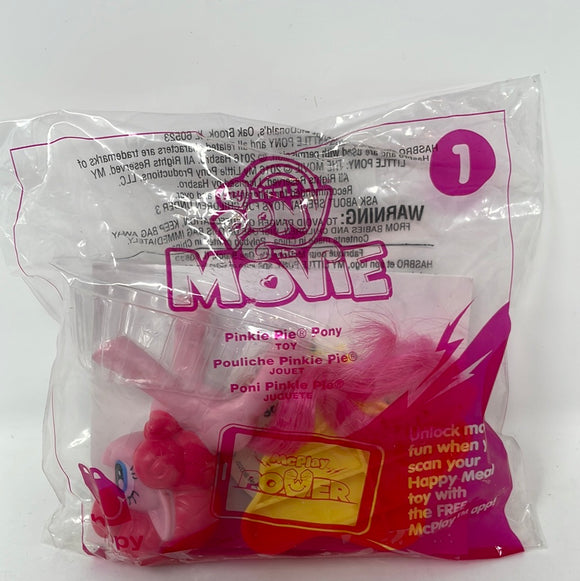 2016 McDonalds My Little Pony Movie Happy Meal Toy - Pinkie Pie #1