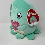 New SQUISHMALLOW Valentine's 8" OLINA Octopus Kellytoys I'd Cross Oceans 4 U
