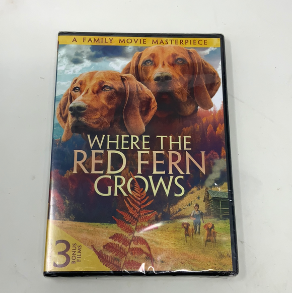 DVD Where The Red Fern Grows (Sealed)