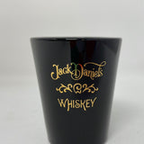 Jack Daniels Whiskey black shot glass