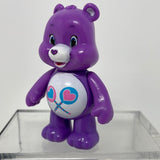 Care Bears Share Bear figure Moveable Arms JP 3" purple TCFC