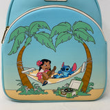 New Loungefly Disney Lilo And Stitch Hammock Mini Backpack NWT