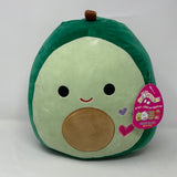 Squishmallow Avocado the Austin 12" Plush Green Valentines Day Love Fruit Hearts