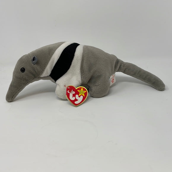 TY Beanie Baby - ANTS the Anteater (8.5 inch) - w/ Tags Stuffed Animal Toy