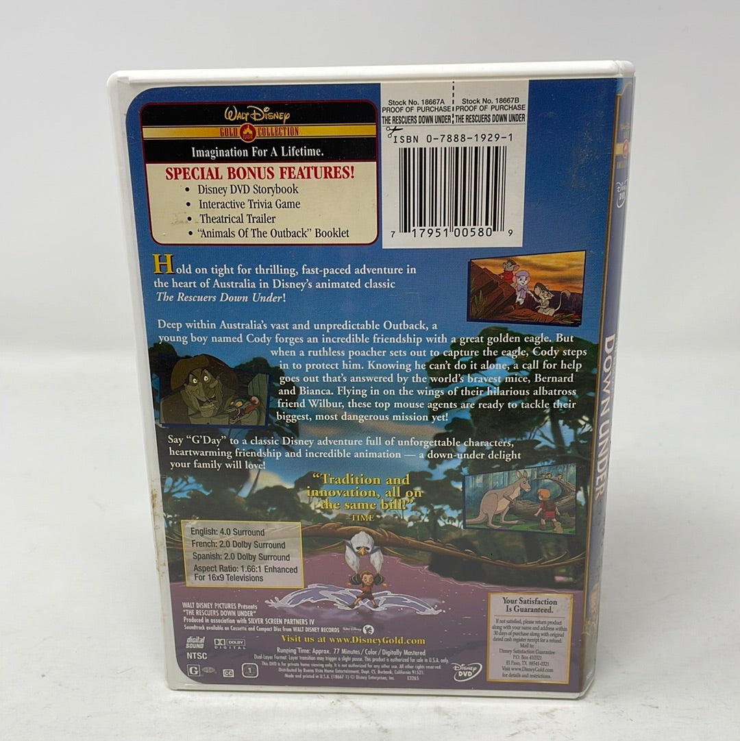 DVD Disney The Rescuers Down Under Gold Classic Collection – shophobbymall