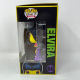 Funko Pop! Icons Elvira 40 Years Blacklight Entertainment Earth Exclusive Limited Edition Elvira 68