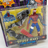 Marvel Comics Spider-Man Spider-Wars Cyborg Spider-Man High Tech Armor Toy Biz 1996