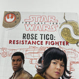Star Wars Last Jedi Rose Tico: Resistance Fighter By Jason Fry Book New
