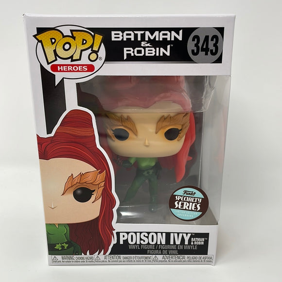 Funko Pop! DC Heroes Batman and Robin Specialty Series Poison Ivy 343
