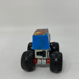Hot Wheels Mattel Mighty Minis Abyss-Mal Monster Truck NO Accelerator Key