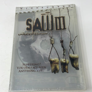 DVD Saw III Widescreen Unrated Edition Sealed