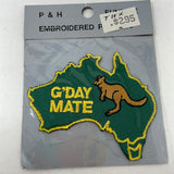 G’Day Mate Kangaroo Australia Patch