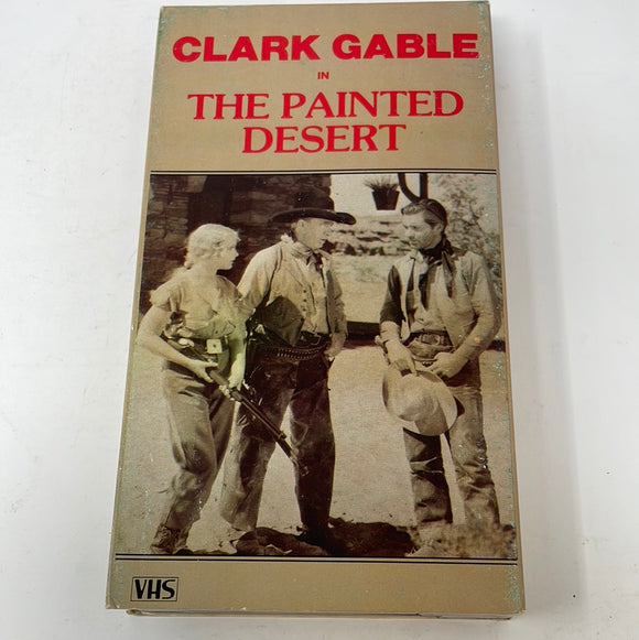 VHS Clark Gable In The Painted Desert