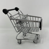 Little Toy Shopping Cart Black and Grey