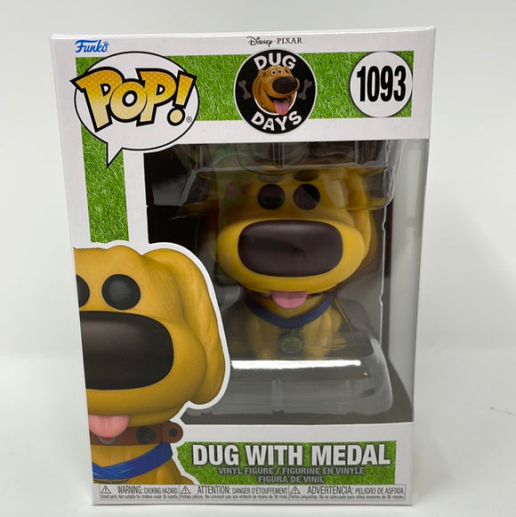 Funko Pop! Disney Pixar Dug Days Dug With Medal 1093