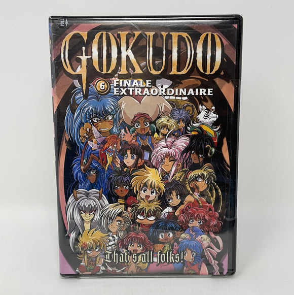 DVD Gokudo Vol. 6: Finale Extraordinaire (Sealed)