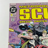 DC Comics Metropolis S.C.U. Special Crimes Unit #1