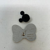 Disney Minnie Mouse Bow Icon Red White Polka Dot WDW Parks Pin Trading