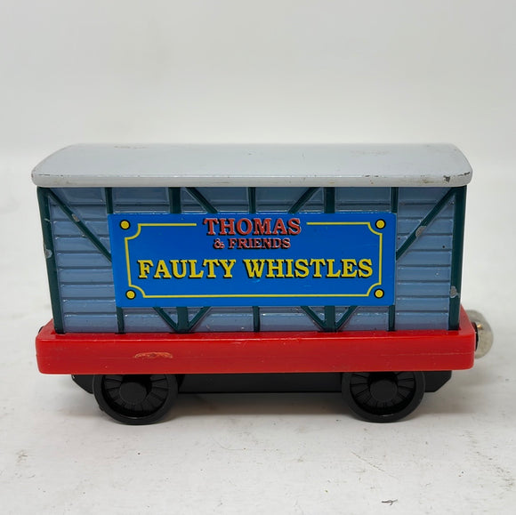 2003 Movie Car - Faulty Whistles- Diecast Metal Train - Thomas and Friends