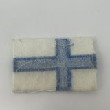 Badge Patch Small Patch Fusible Finland Country Flag 1 25/32x1 3/16in