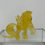 My Little Pony FiM Blind Bag Wave #13 2" Transparent Glitter Fluttershy Figure MLP