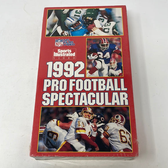 VHS NFL Films Video Sports Illustrated Video 1992 Pro Football Spectacular Sealed