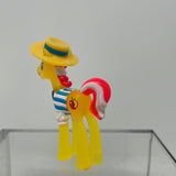 My Little Pony Hasbro G4 Blind Bag Mini Figure Flam (Mustache) Clear Neon