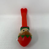 Pez Red Christmas Elf With Green Trim