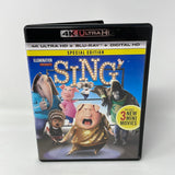 DVD 4K Ultra HD + Blu-Ray + Digital HD Sing Special Edition