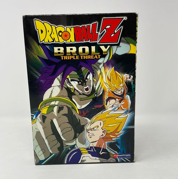 DVD Dragon Ball Z Broly Triple Threat